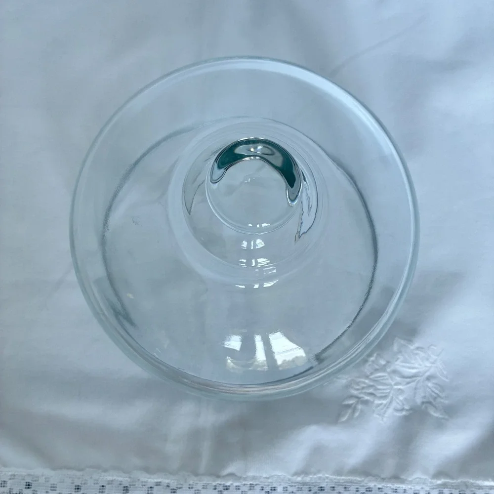 Cake Dome Glass Cloche Bell Jar Display Cover Farmhouse Cottagecore Cheese Cover